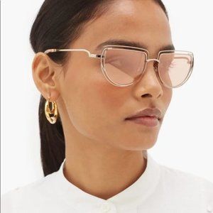 (new) Chloe Rose Tea Cup Cat Eye Sunglasses